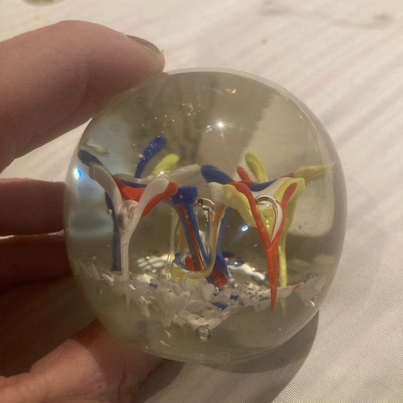 Colorful Glass Paperweight - Picture 3 of 3